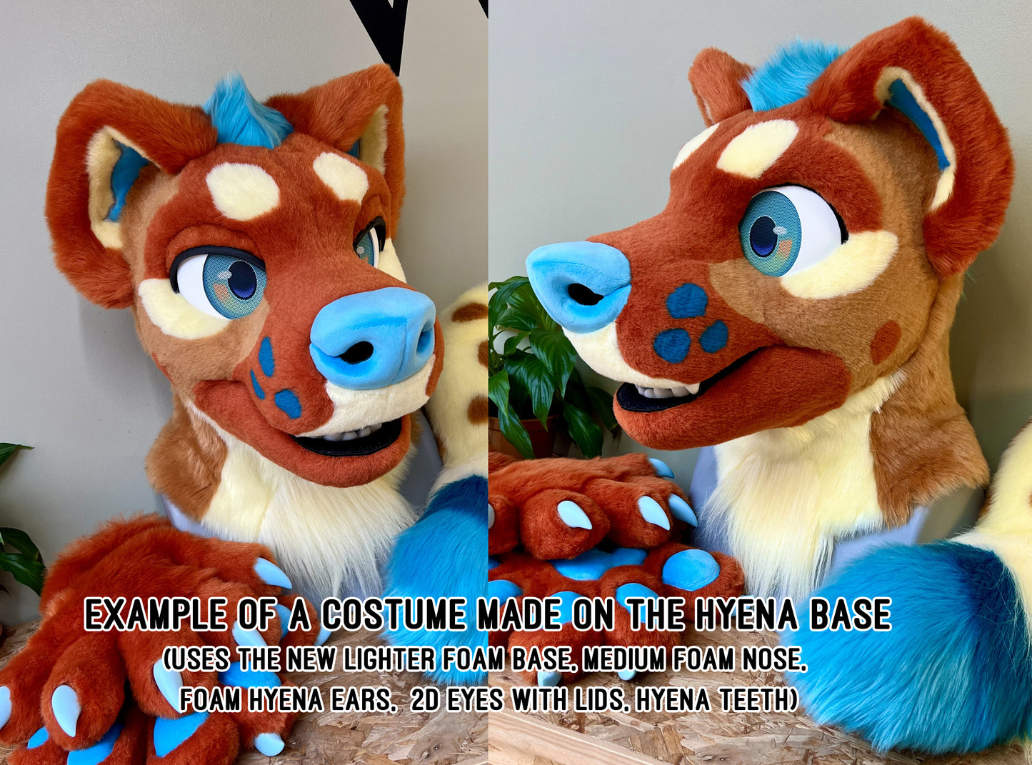 Toony Hyena Foam Base