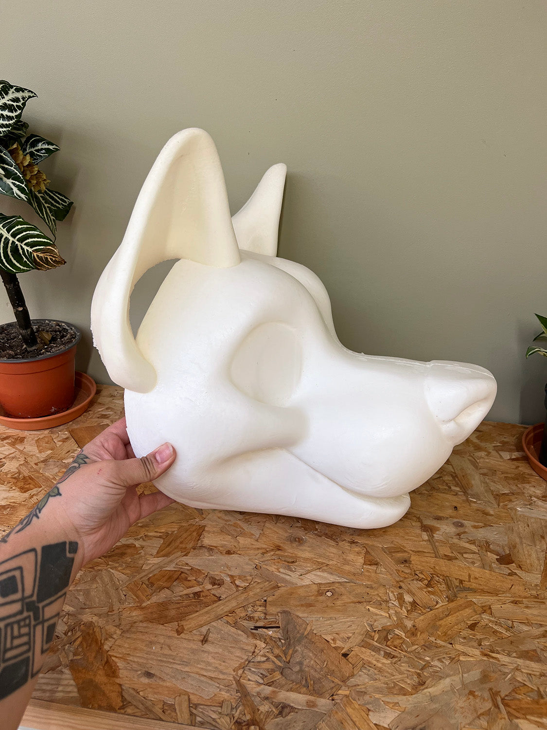 Soft foam ears (pointed)