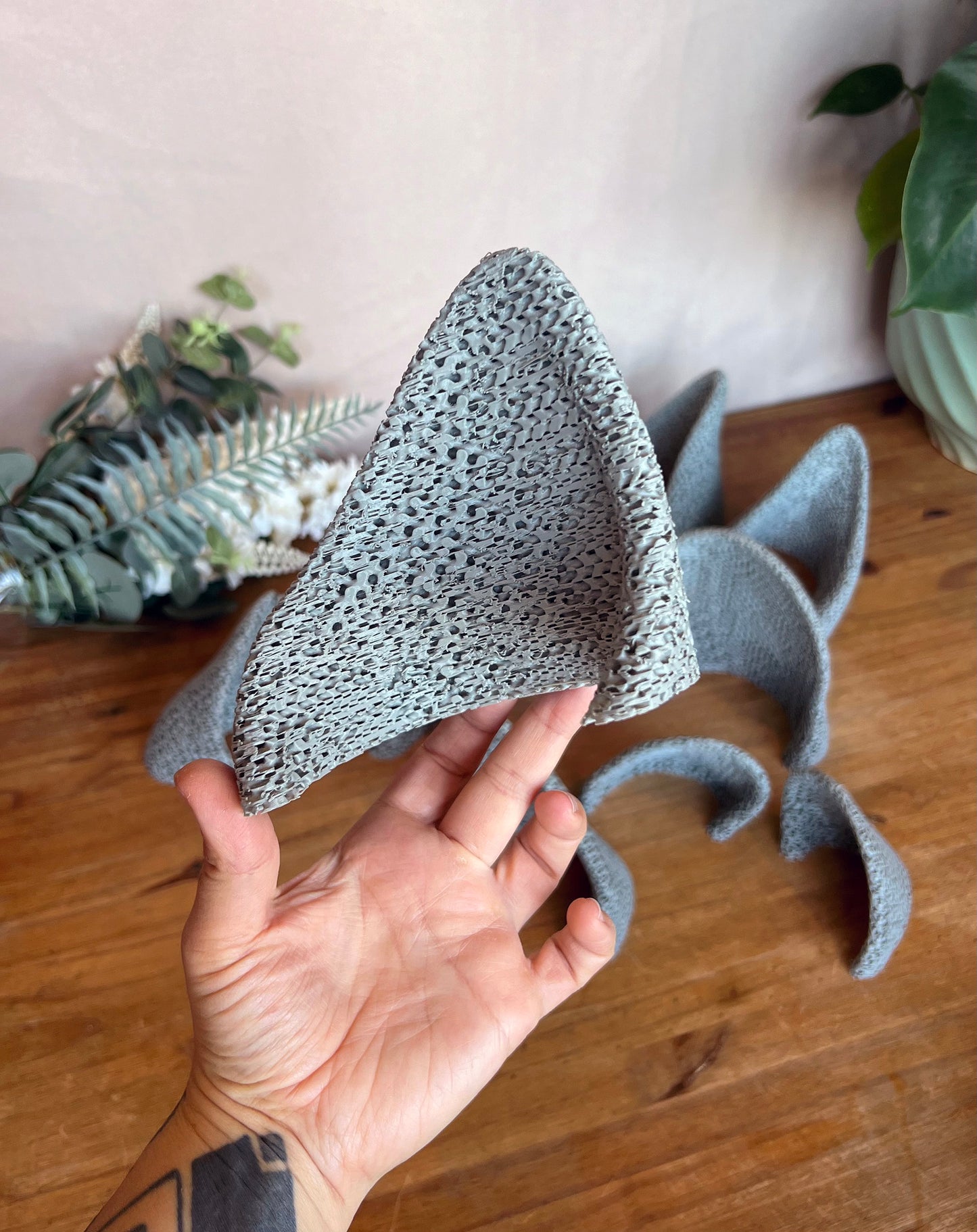 TPU fursuit printed ears