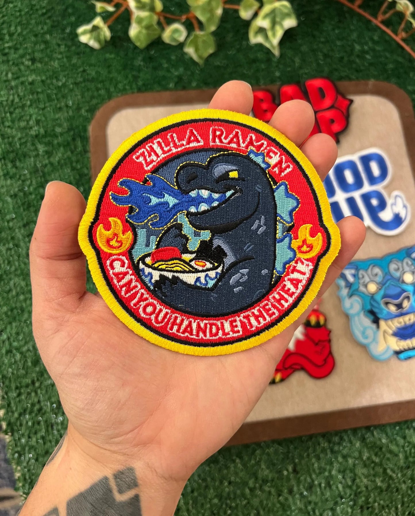 Embroidered iron-on Patches