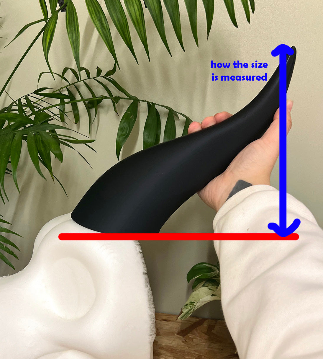 3d printed curved horns