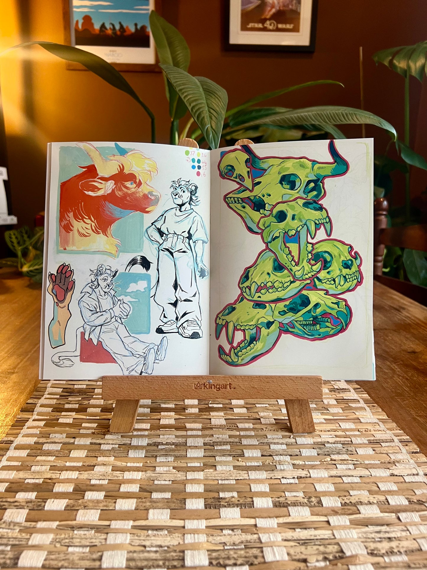 Bigroundlion Sketchbook Volume 1