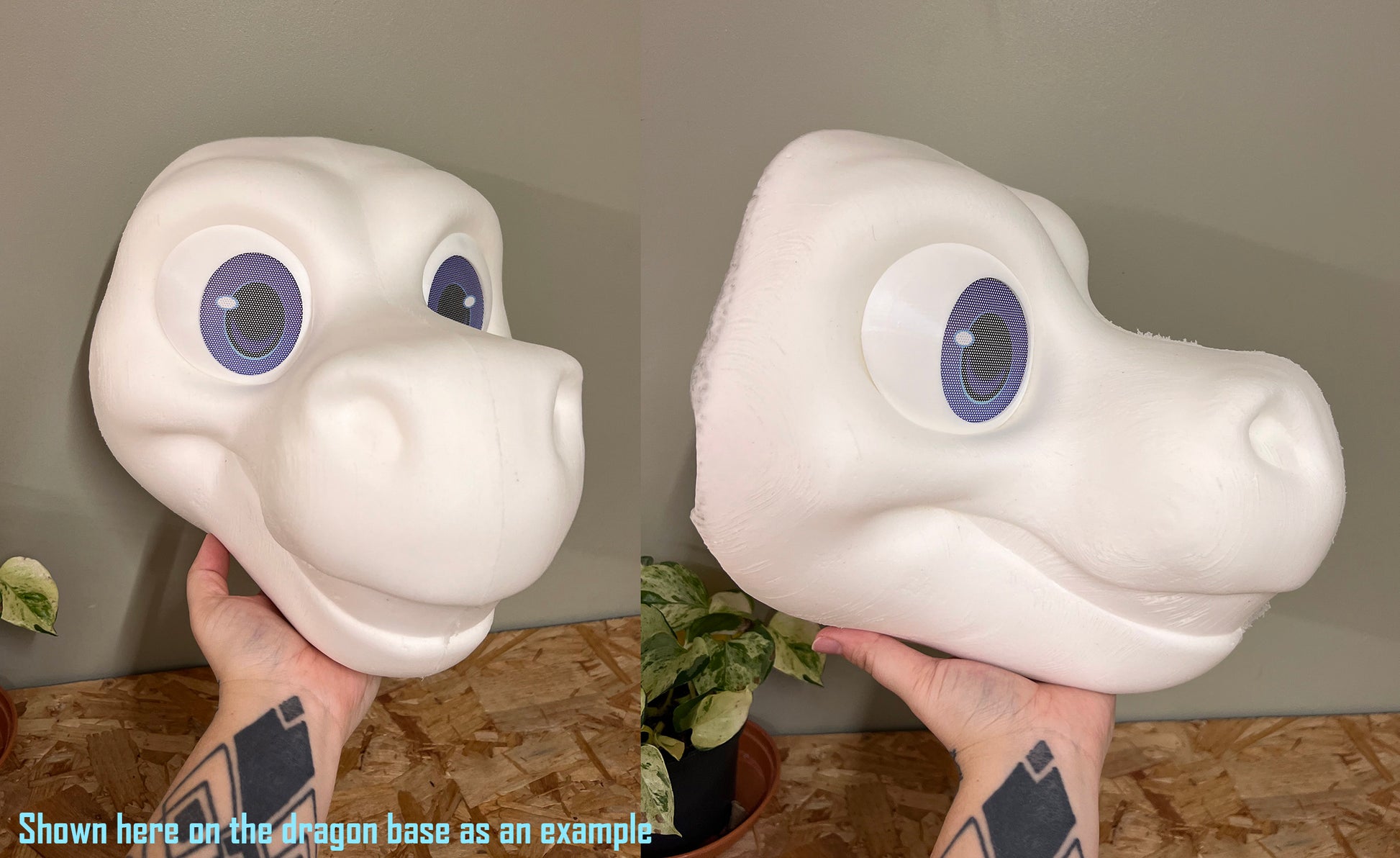 Fursuit Curved printed Eyes – Big Lions Den