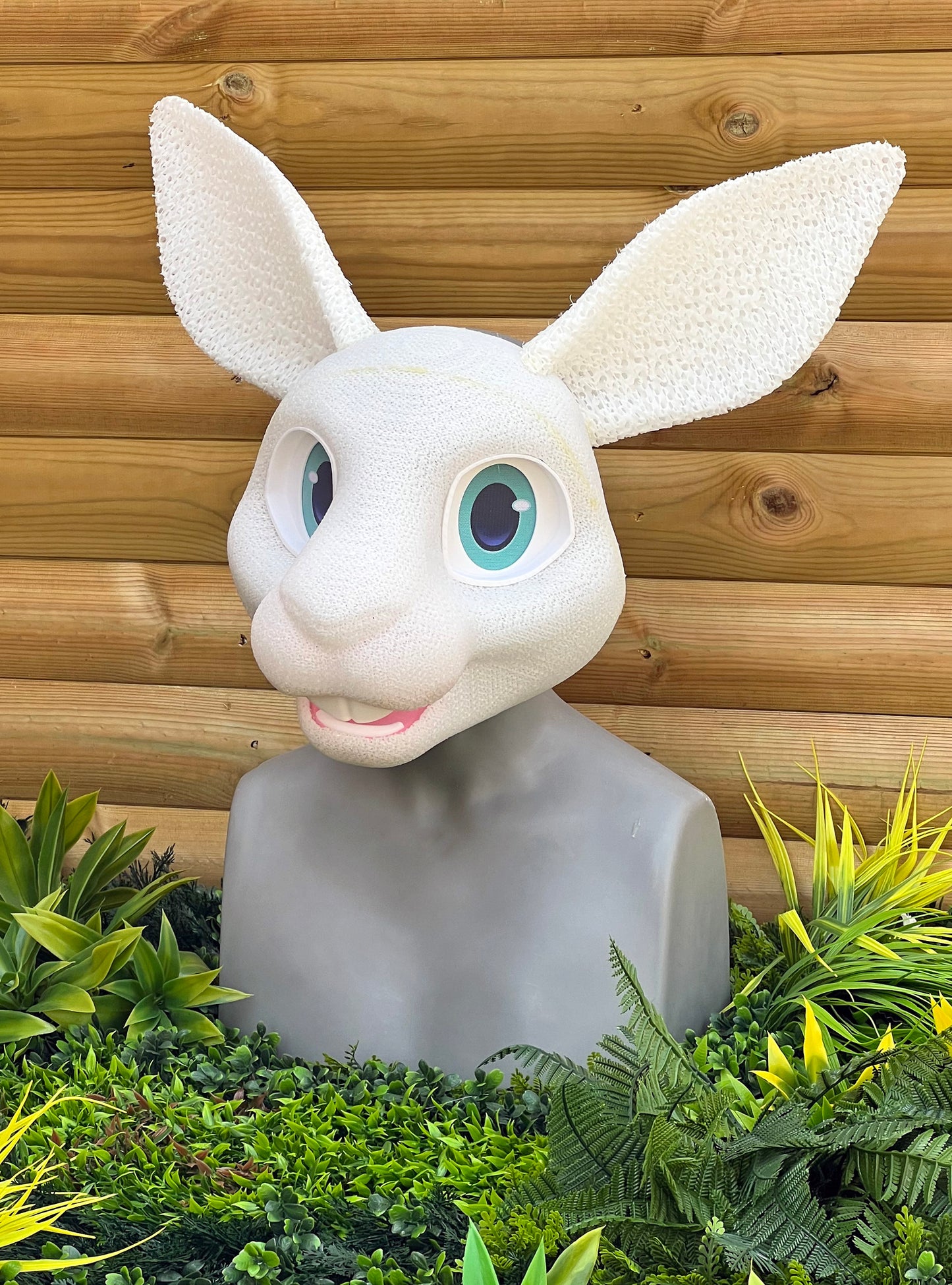 Rabbit bunny flexible TPU fursuit head base