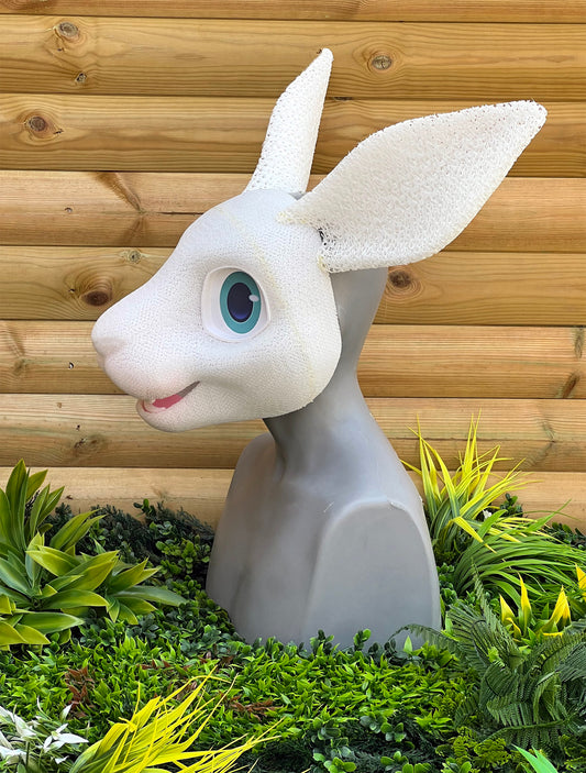Rabbit bunny flexible TPU fursuit head base