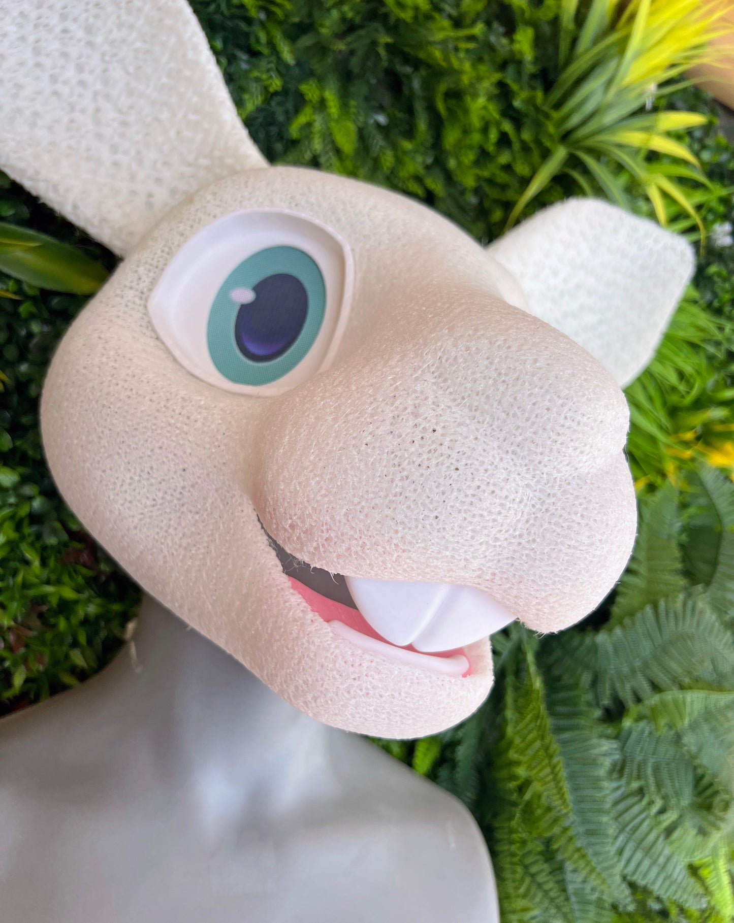 Rabbit bunny flexible TPU fursuit head base