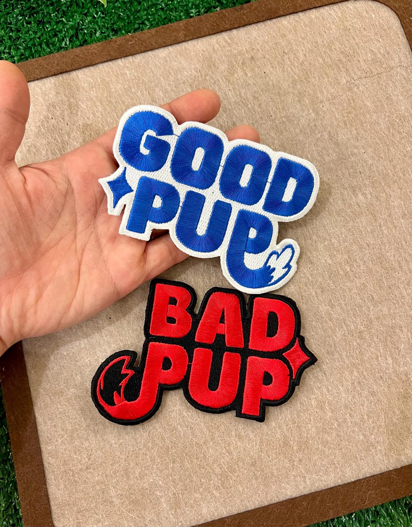 Embroidered iron-on Patches