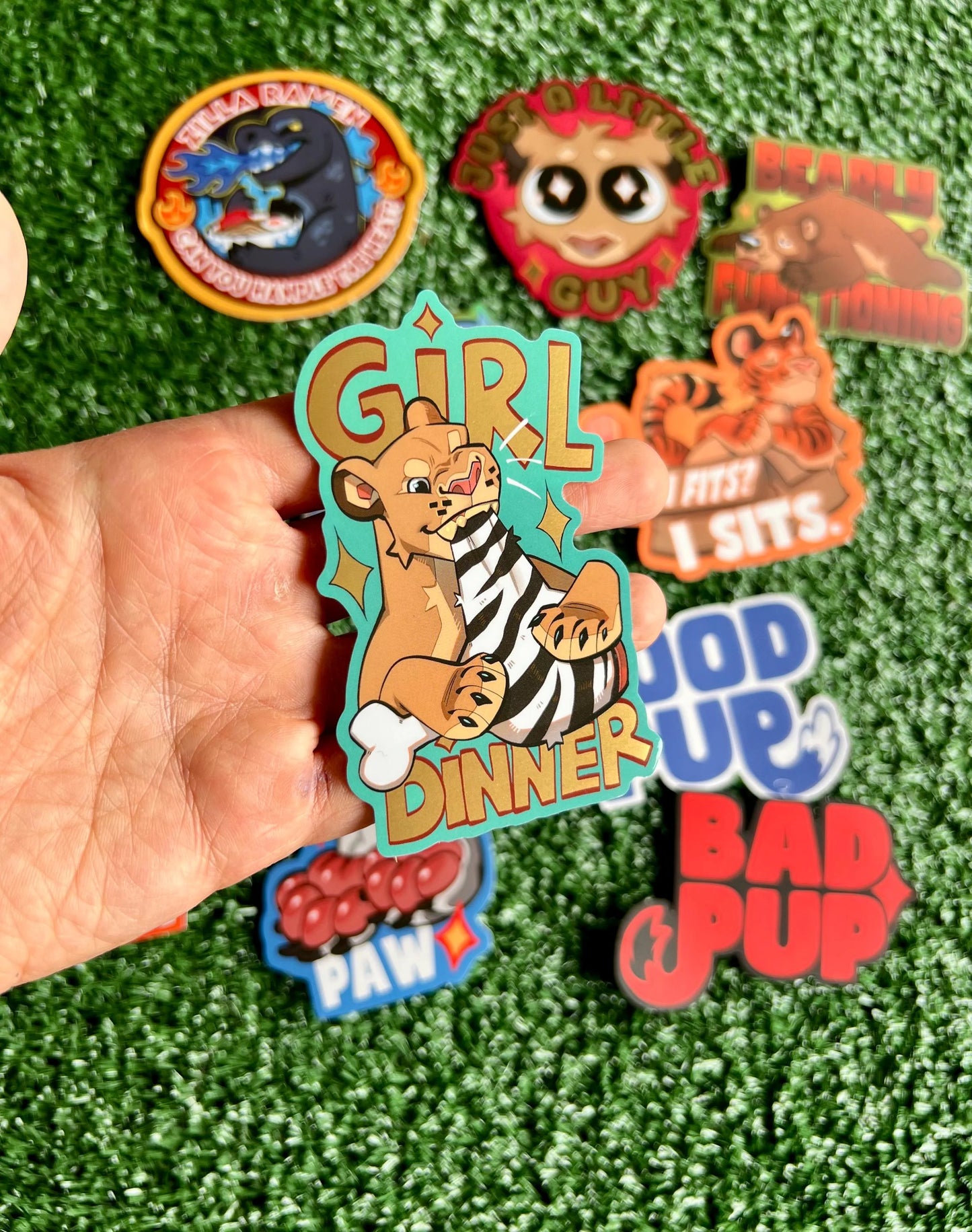 Die Cut Vinyl Sticker: Matte or Holographic, Weatherproof