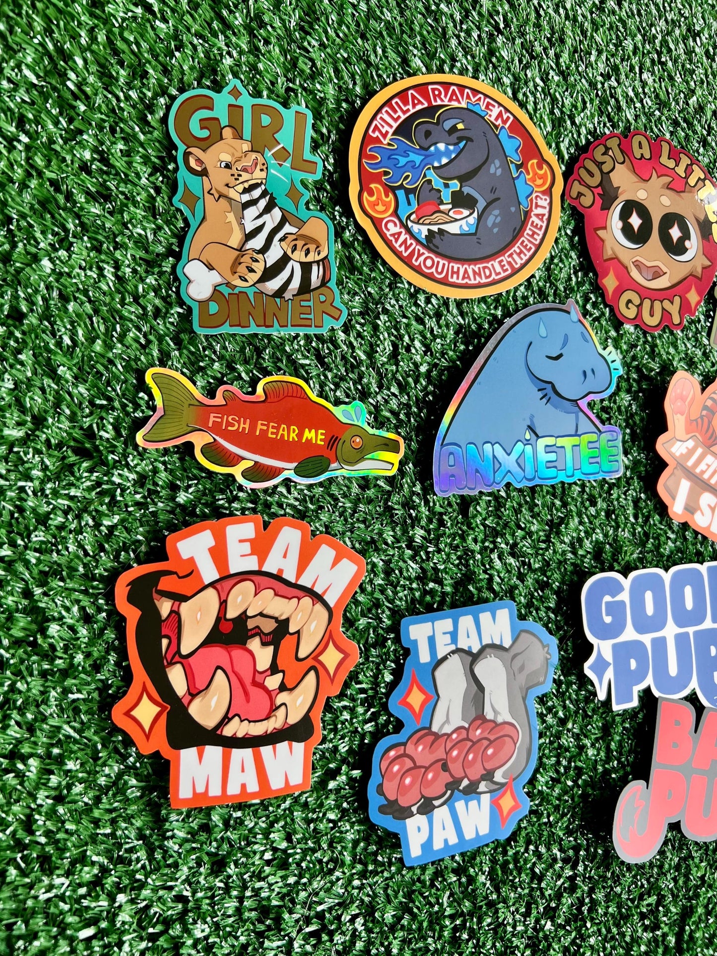 Die Cut Vinyl Sticker: Matte or Holographic, Weatherproof