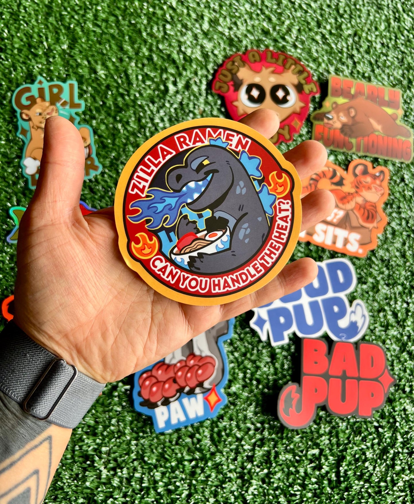 Die Cut Vinyl Sticker: Matte or Holographic, Weatherproof